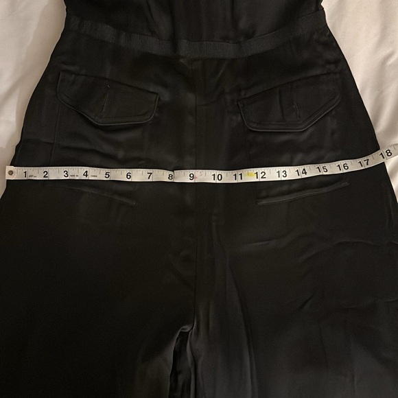 Self-Portrait Sleeveless Wide Leg Black Jumpsuit - Picture 10 of 10